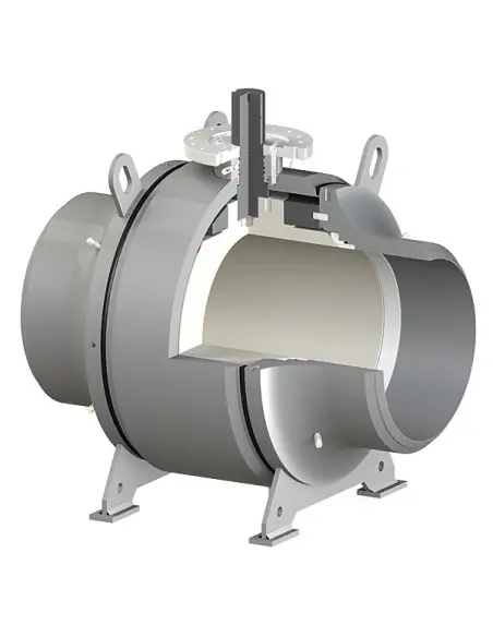 Ball Valve Trunnion Mounted Welded Body | Fluitek | Philippopoulos s.a.