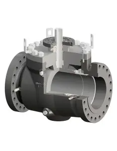 Ball Valve Trunnion Mounted Top Entry | Fluitek | Philippopoulos s.a.