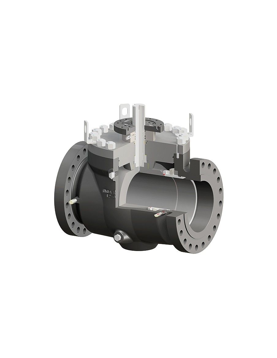 Σφαιρικός κρουνός Trunnion Mounted Top Entry | Fluitek