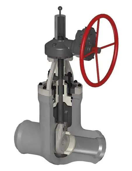 Gate Valve - Wedge Type Pressure Seal Bonnet | Fluitek | Philippopoulos s.a.