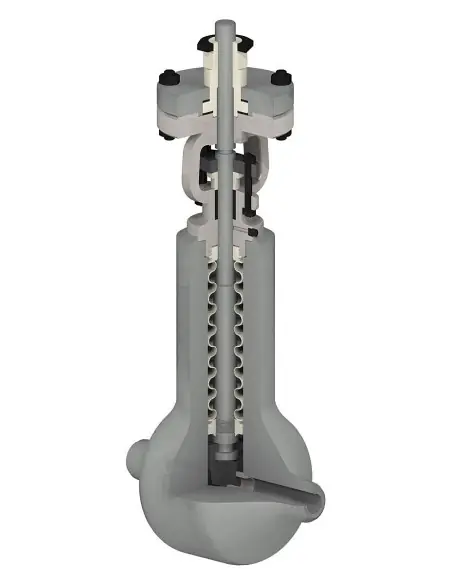 Gate Valve - Bellows Seal For Nuclear Power Generation | Fluitek | Philippopoulos s.a.