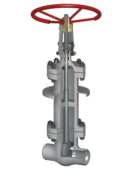 Gate Valve - Extended Bolted Bonnet for Cryogenic Service | Fluitek | Philippopoulos s.a.