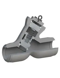 Check Valve - Piston Type Pressure Seal Bonnet | Fluitek | Philippopoulos s.a.