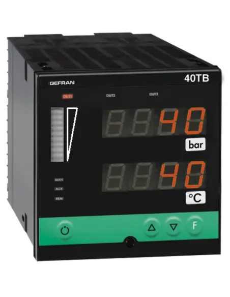 Indicator & Alarm Unit - Type 40TB | Gefran | Philippopoulos s.a.