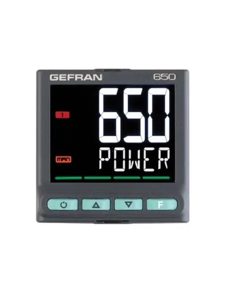 Controller & Programmer - Type 650 | Gefran | Philippopoulos s.a.