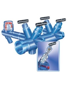 Collector / distributor of condensate - with bellow seal and vertical installation  | Ari-Armaturen