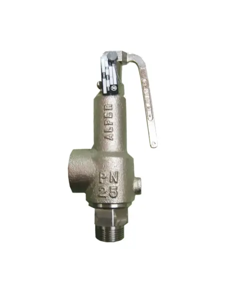 Safety Valves series ALPER fully open | Valfonta | Philippopoulos s.a.