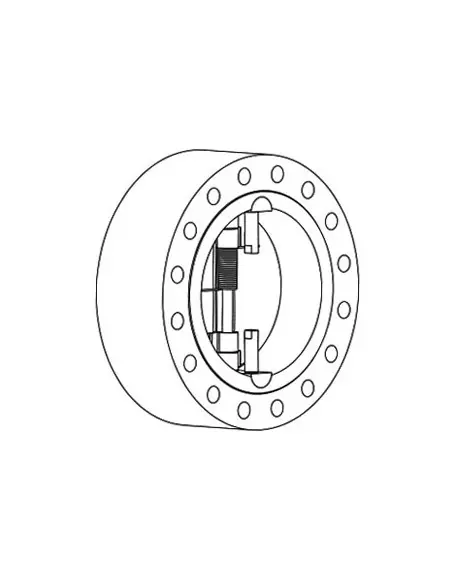 Retainerless Dual Plate Check Valve | Cast Flow | Philippopoulos s.a.