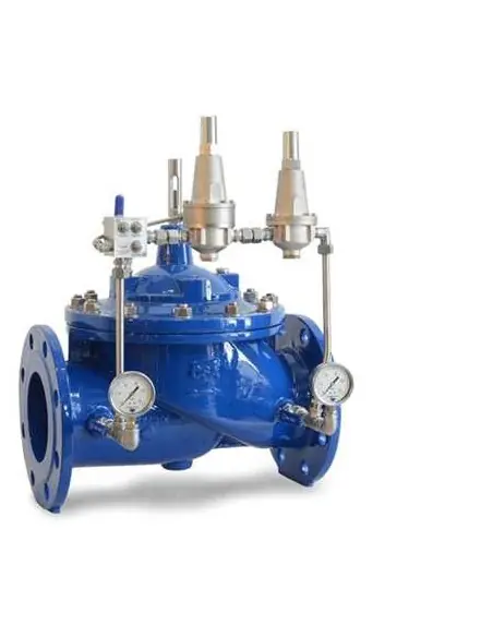 Automatic control valves - Pressure relief/sustaining - XLC 312/412 PN 25 | CSA | Philippopoulos s.a.