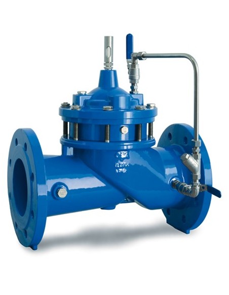 Βαλβίδα εκτόνωσης πίεσης CSA - Double chamber τύπος XLC 300/400-DC-PR PN 16/25 | Φιλιππόπουλος α.ε.