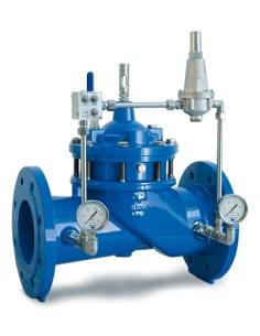 Βαλβίδα εκτόνωσης πίεσης CSA - Double chamber τύπος XLC 310/410-DC PN 25 | Φιλιππόπουλος α.ε.