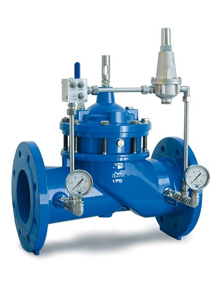 Βαλβίδα εκτόνωσης πίεσης CSA - Double chamber τύπος XLC 310/410-DC PN 25 | Φιλιππόπουλος α.ε.
