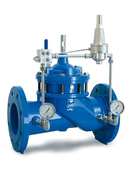 Βαλβίδα εκτόνωσης πίεσης CSA - Double chamber τύπος XLC 320/420-S-DC PN 25 | Φιλιππόπουλος α.ε.