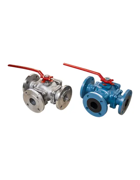 3 Way Ball Valve - PN16 - 916 | JC | Philippopoulos s.a.