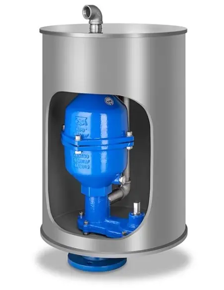 Wastewater air valve type SCF-U | CSA | Philippopoulos s.a.