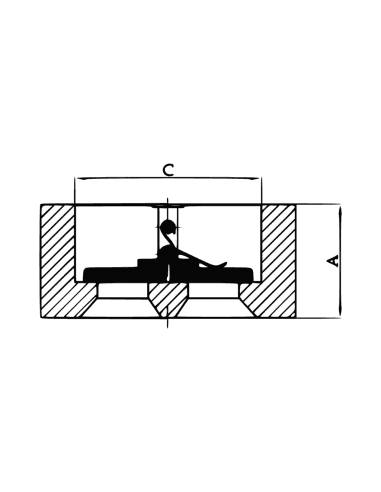 Βαλβίδα αντεπιστροφής σπαστού δίσκου Mei τύπος CD | Φιλιππόπουλος α.ε.