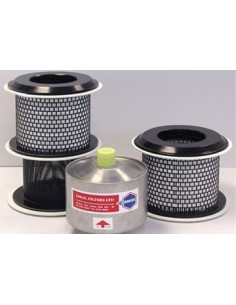 Nuclear Filters - Cylindrical HEPA Push Through Filters & HEPA Canisters | EMCEL | Philippopoulos s.a.
