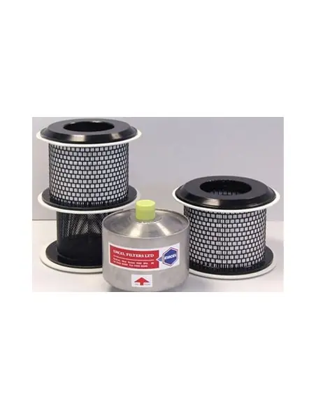 Nuclear Filters - Cylindrical HEPA Push Through Filters & HEPA Canisters | EMCEL | Philippopoulos s.a.