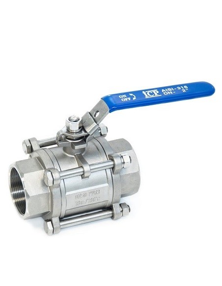 Ball Valve 3-pieces - Type 140/141/142/143 | ICP Valves