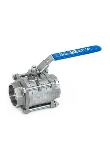 Ball Valve 3-pieces - Type 140/141/142/143 | ICP | Philippopoulos s.a.