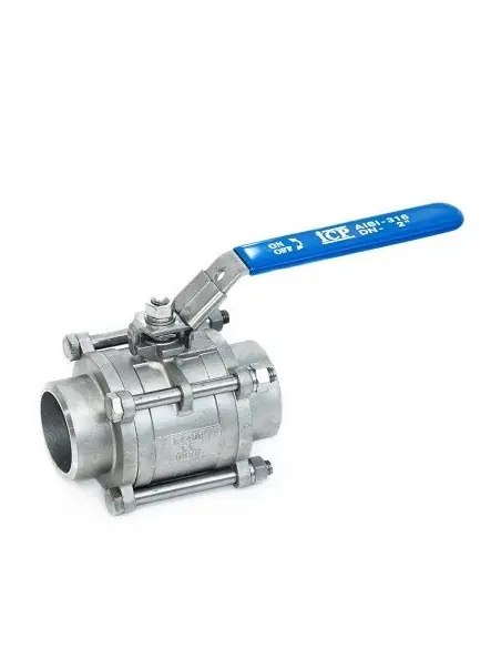 Ball Valve 3-pieces - Type 140/141/142/143 | ICP | Philippopoulos s.a.