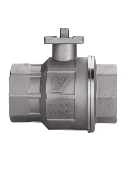 Inox-val 2 Piece Ball Valves V Control - 700355 C1-C2-C3 | Valpres Valpres S.R.L. - 1