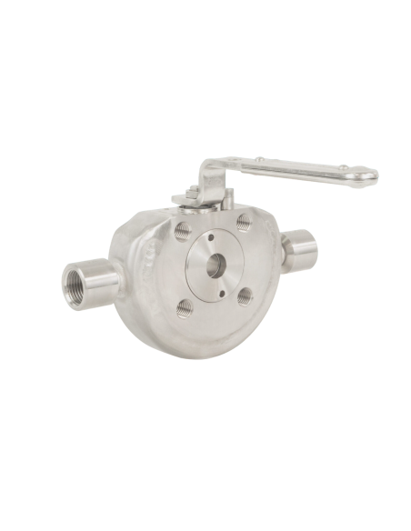 Ball Valve with heating jacket - FX1 | ADLER