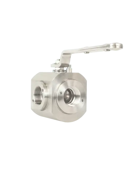 Ball Valve 4 Way - RT7 | ADLER | Philippopoulos s.a.