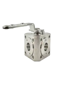 3 Way Ball Valve - FU4 | ADLER | Philippopoulos s.a.