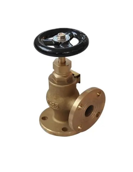 Globe Valve Angle Bronze JIS 5K - F7302 | Philippopoulos s.a.