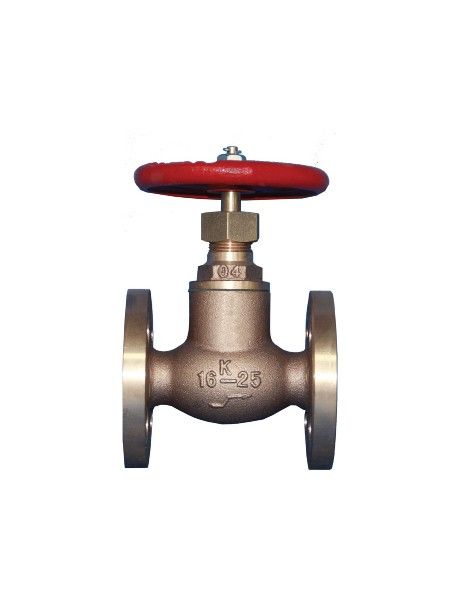 Globe Valve Bronze with non return plug JIS 16K - F7409