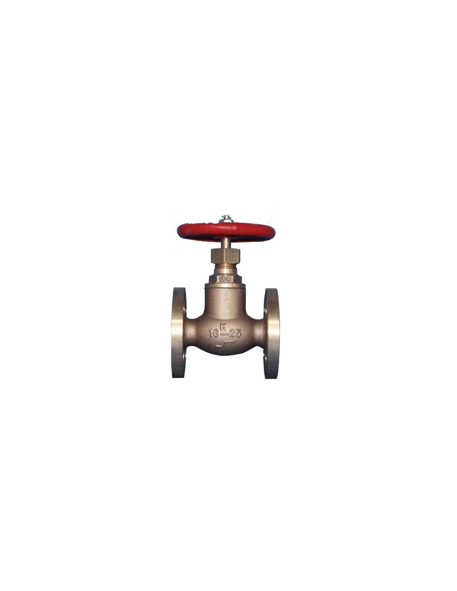 Globe Valve Bronze with non return plug JIS 16K - F7409