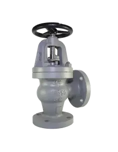 Globe Valve Angle Cast Iron JIS 16K - F7310 | Philippopoulos s.a.