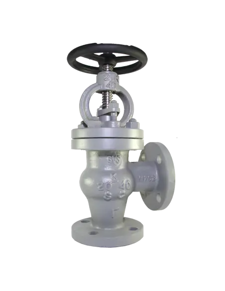 Globe Valve Angle Cast Steel JIS 20K - F7314 | Philippopoulos s.a.
