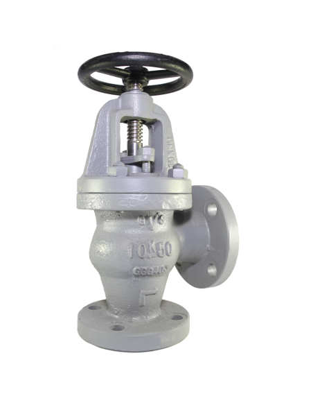 Globe Valve Angle Cast Steel JIS 20K - F7320