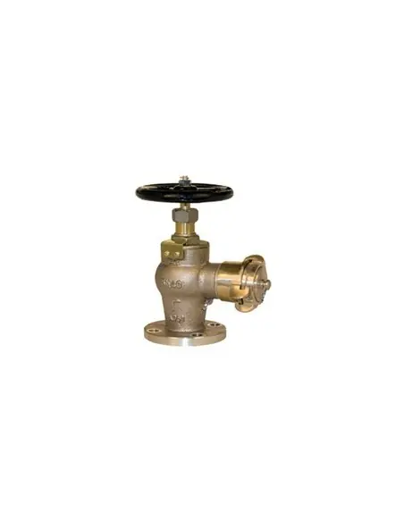 Hose Valve Angle Bronze JIS 5K - Nakajima - F7334 | Philippopoulos s.a.