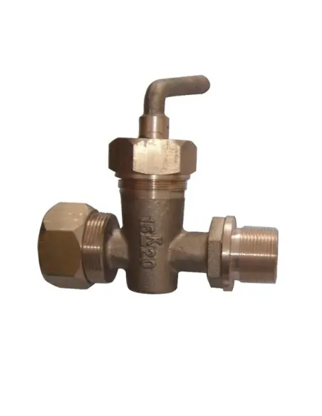 Cock Bronze Type S - JIS 16K - F7387 | Philippopoulos s.a.