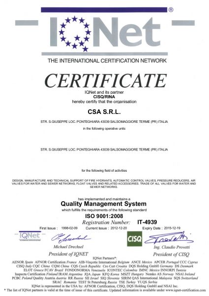 QNET_9001 Certification
