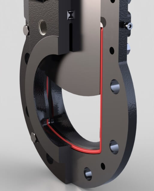The robust metal yoke enables the optimal, simple assembly of mechanical or inductive limit switches. The yoke can be removed from one side. This makes it easier to access the mechanical parts.