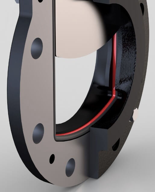 The robust metal yoke enables the optimal, simple assembly of mechanical or inductive limit switches. The yoke can be removed from one side. This makes it easier to access the mechanical parts.