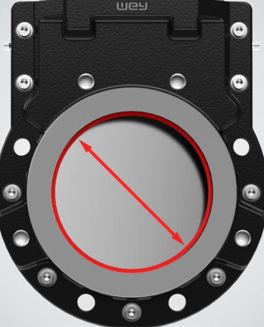 The robust metal yoke enables the optimal, simple assembly of mechanical or inductive limit switches. The yoke can be removed from one side. This makes it easier to access the mechanical parts.