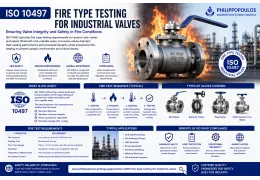 ISO 10497 Δοκιμή Πυραντοχής (Fire Type Testing) για Βιομηχανικές Βαλβίδες