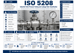 ISO 5208 Industrial Valve Pressure Testing and Leakage Rate Classification