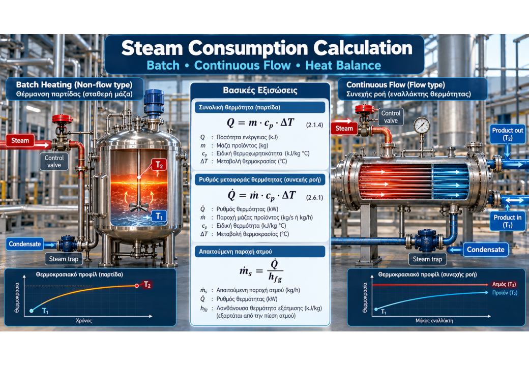 Estimating Steam Consumption in Industrial Applications