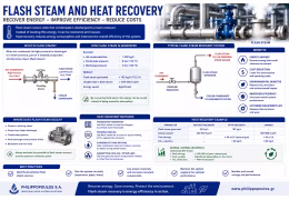 Flash Steam and Heat Recovery