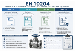 EN 10204 – Inspection Documents for Industrial Valves and Process Equipment