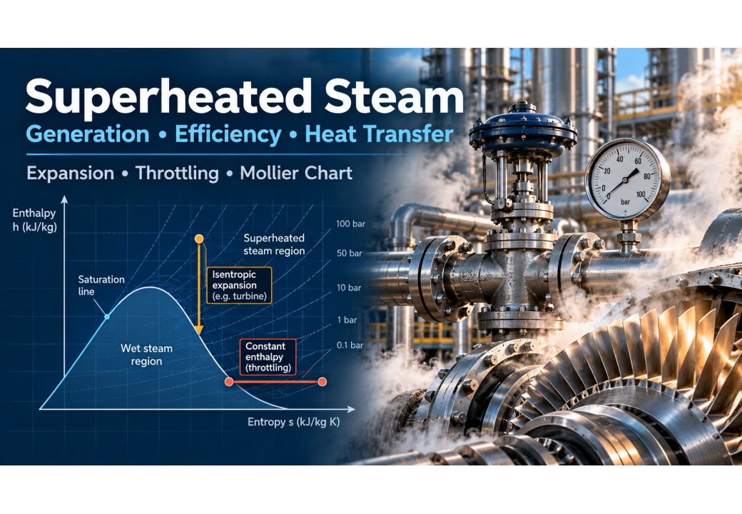Superheated Steam: Generation, Properties and Applications